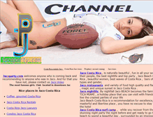 Tablet Screenshot of jacoparty.com